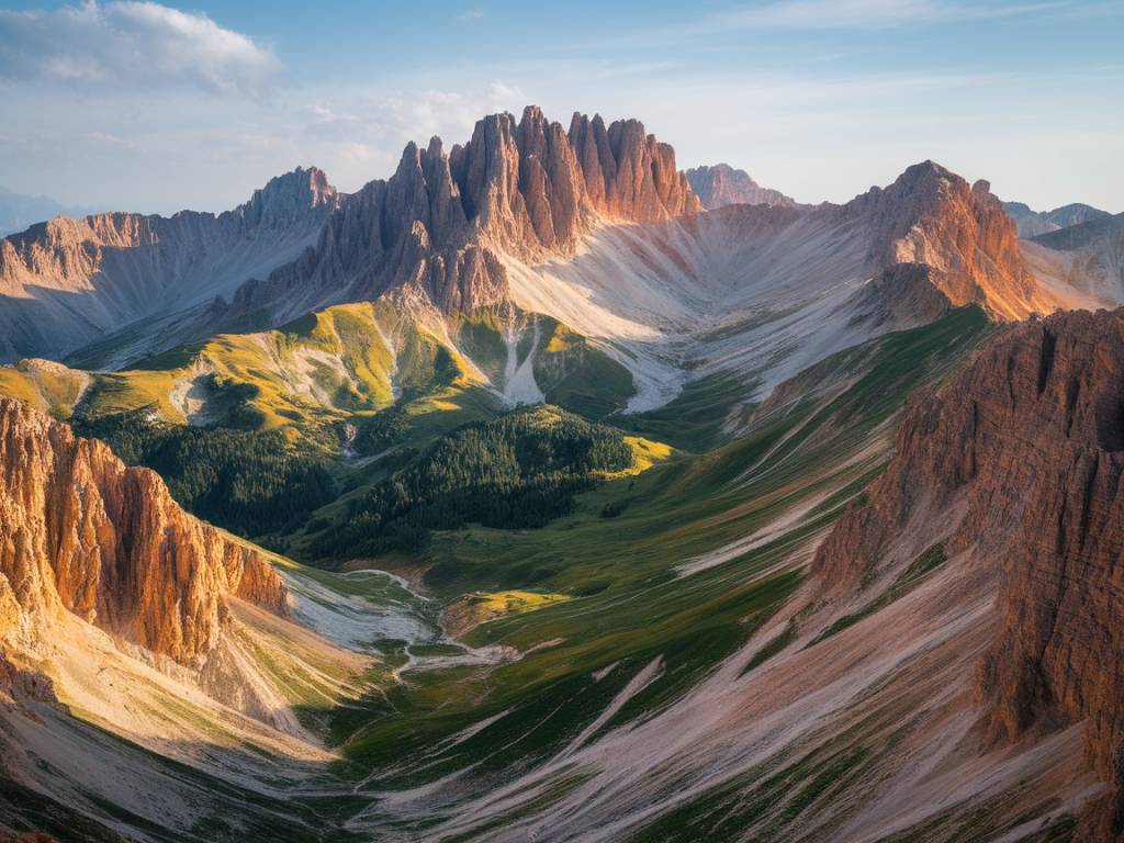 les Dolomites en été : une symphonie de couleurs naturelles